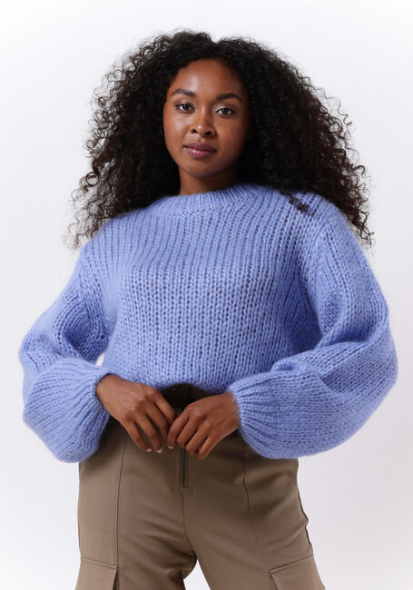 Blaue SELECTED FEMME Pullover SUANNE LS KNIT - large