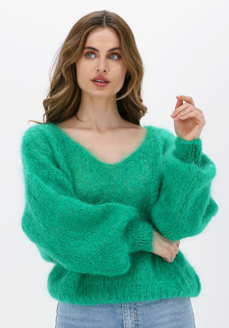 Grüne AMERICAN DREAMS Pullover MILANA LS MOHAIR KNIT - large
