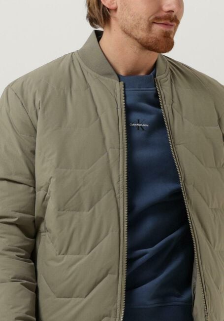 Grüne SELECTED HOMME Wattierte Jack SLHDECKARD REDOWN BOMBER JKT 2023 W - large