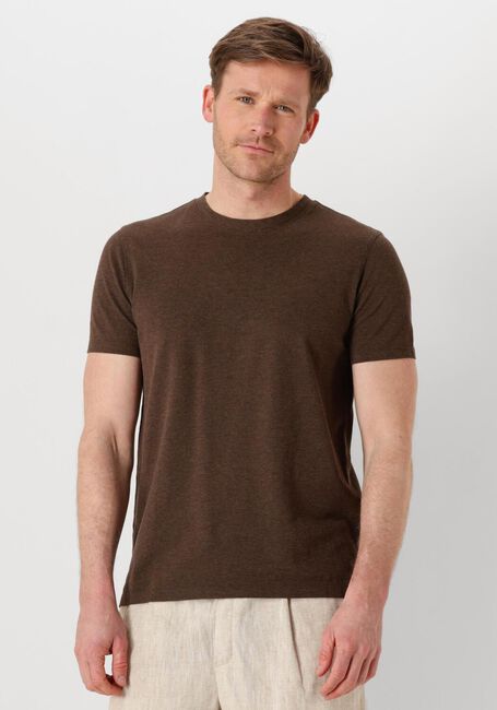 Braune PROFUOMO T-shirt T-SHIRT CREW NECK SS - large