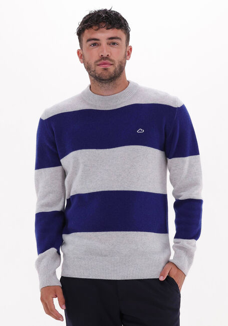 Blaue THE GOODPEOPLE Pullover KENT - large