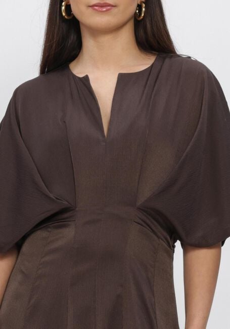 Braune COPENHAGEN MUSE Midikleid CMVIANNA-DRESS - large