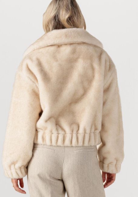 Ecru SIMPLE Teddy-Jacke WV-PI-FMINK-25-3 - large