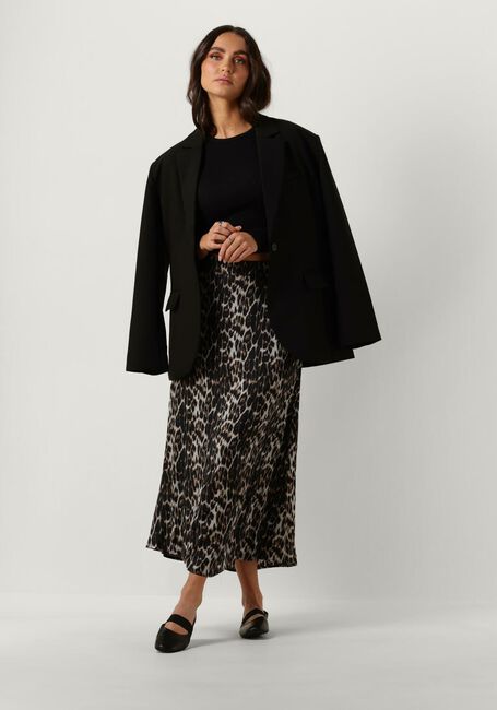 Braune CO'COUTURE Midirock LEO LEO SKIRT - large