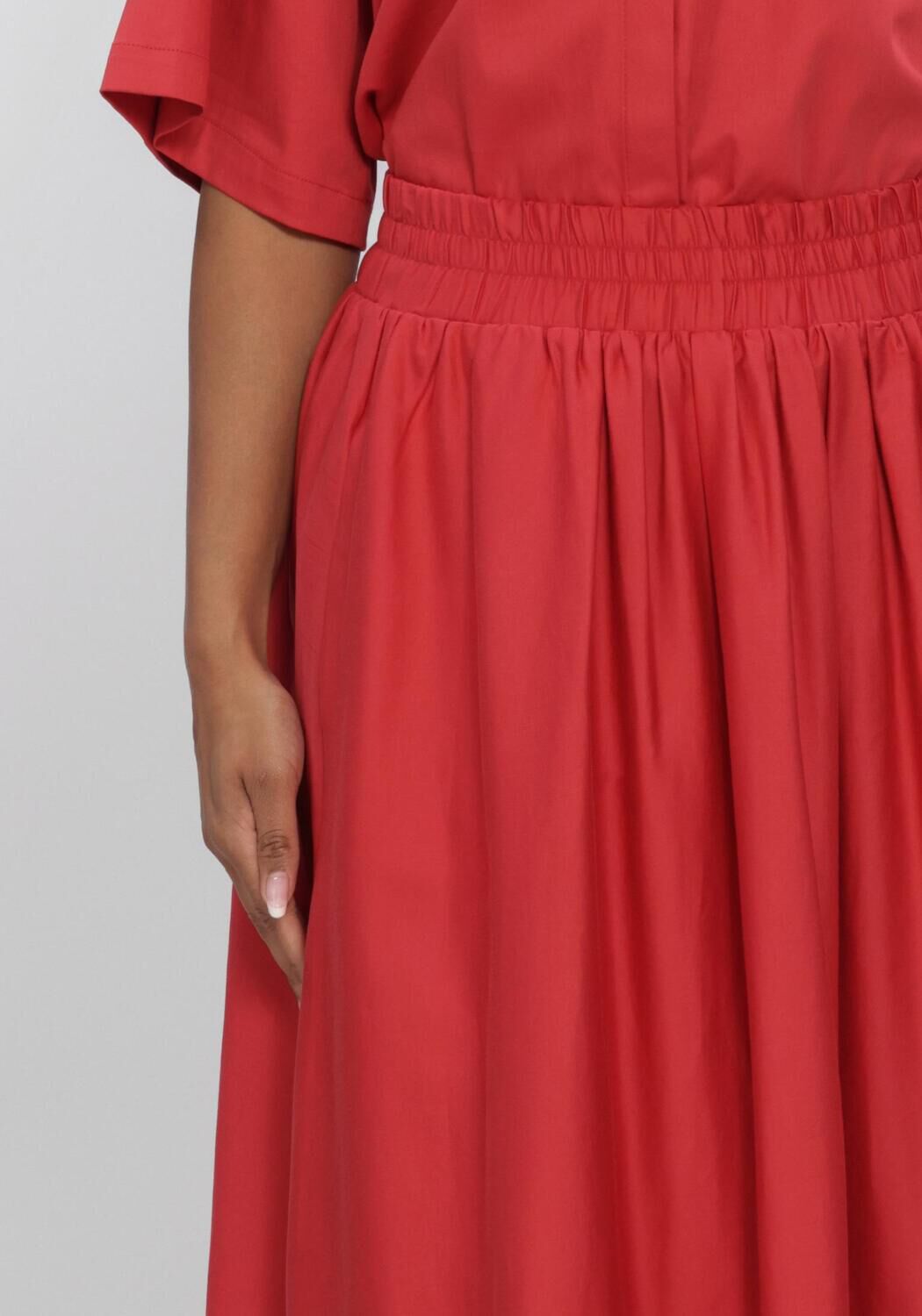 Rote EST'SEVEN Maxirock AYLIN SKIRT - large