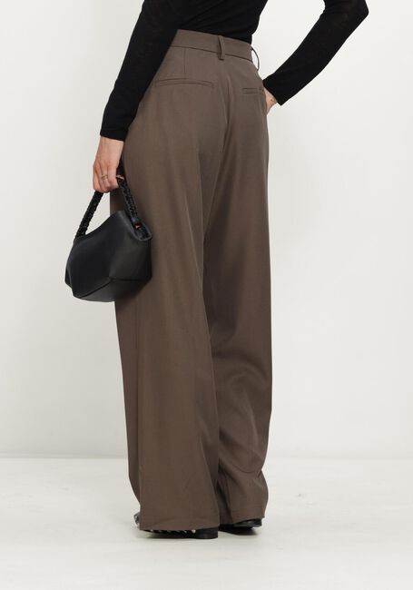 Taupe NEO NOIR Hose CALINA STRUCTURE WRAP PANTS - large