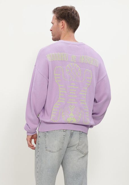 Lila WOODBIRD Pullover WBKURT TIGER CREW - large