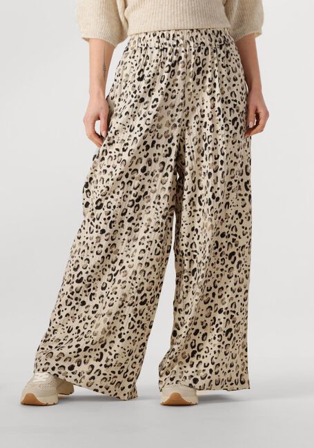 Beige MSCH COPENHAGEN Weite Hose MSCHALYONA VLORA HW PANTS AOP - large