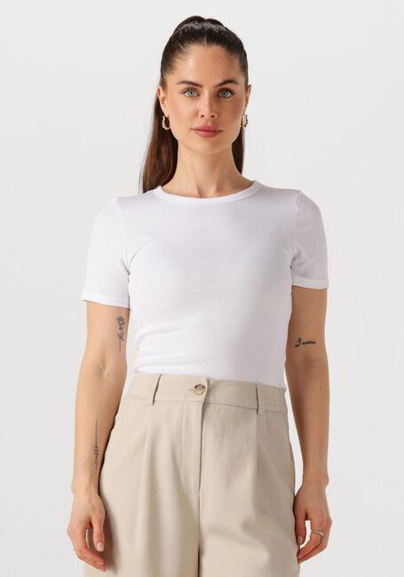 Weiße MODSTRÖM T-shirt IGORMD SHORT T-SHIRT - large