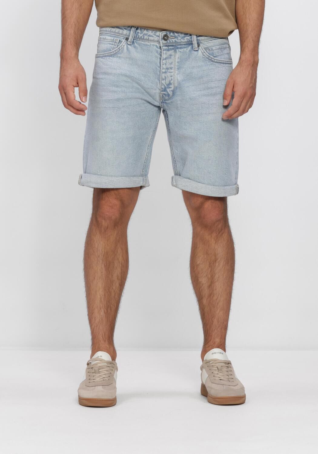 Hellblau PURE PATH Kurze Hosen THE MILES SLIM FIT SHORT - large