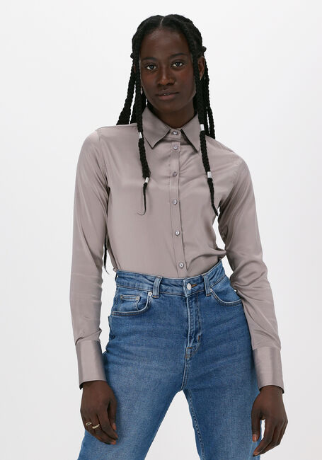 Taupe EST'SEVEN Blusen EST'CHEMISIER BLOUSE BOW - large