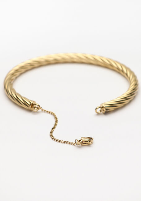Goldfarbig NOTRE-V Armbänder BANGLE GEDRAAID - large