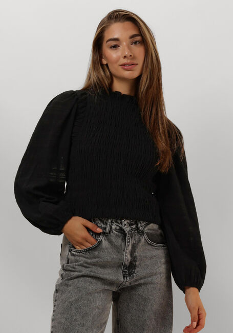 Schwarze CO'COUTURE Blusen KERA SMOCK BLOUSE - large