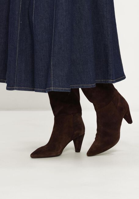 Braune UNISA Hohe Stiefel LAIA - large