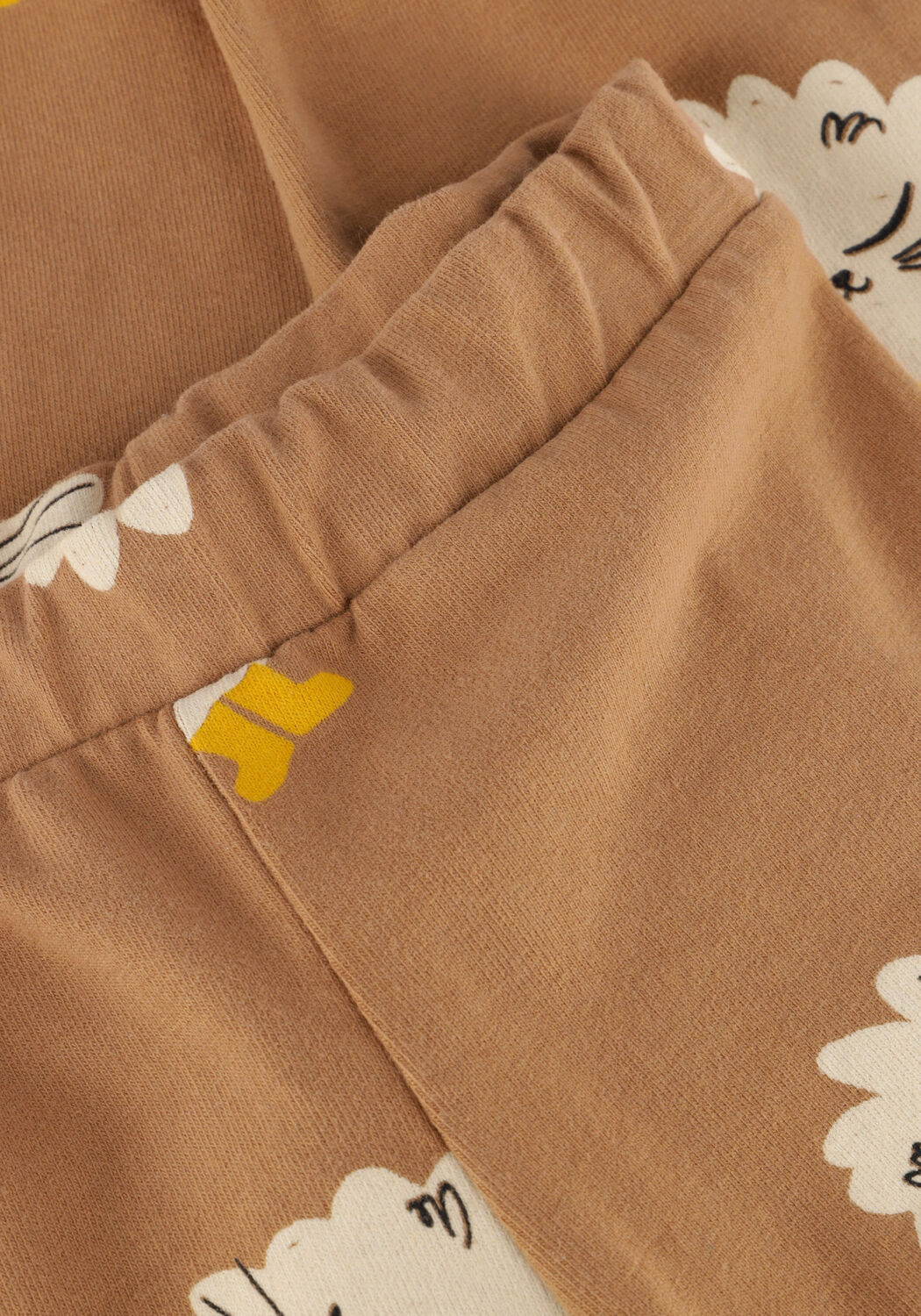 Camelfarbene L&Ouml;TIEKIDS Legging W24-07BB-115 - large