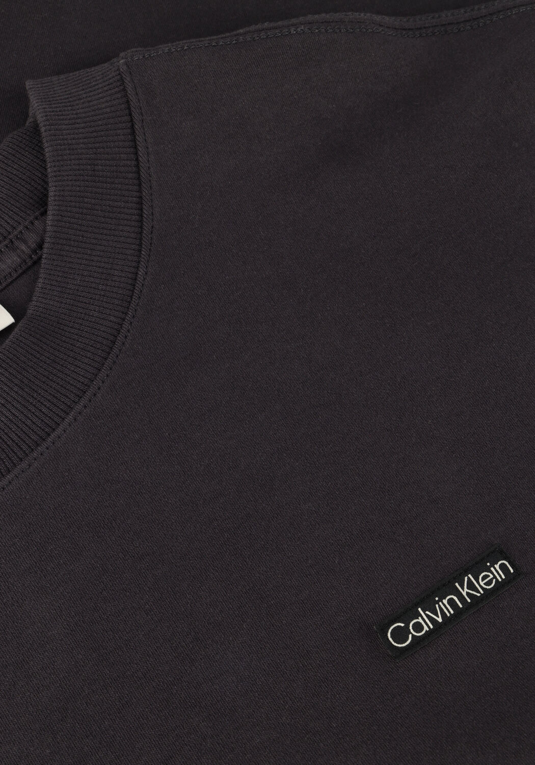 Schwarze CALVIN KLEIN T-shirt CALVIN KLEIN LABEL TEE - large
