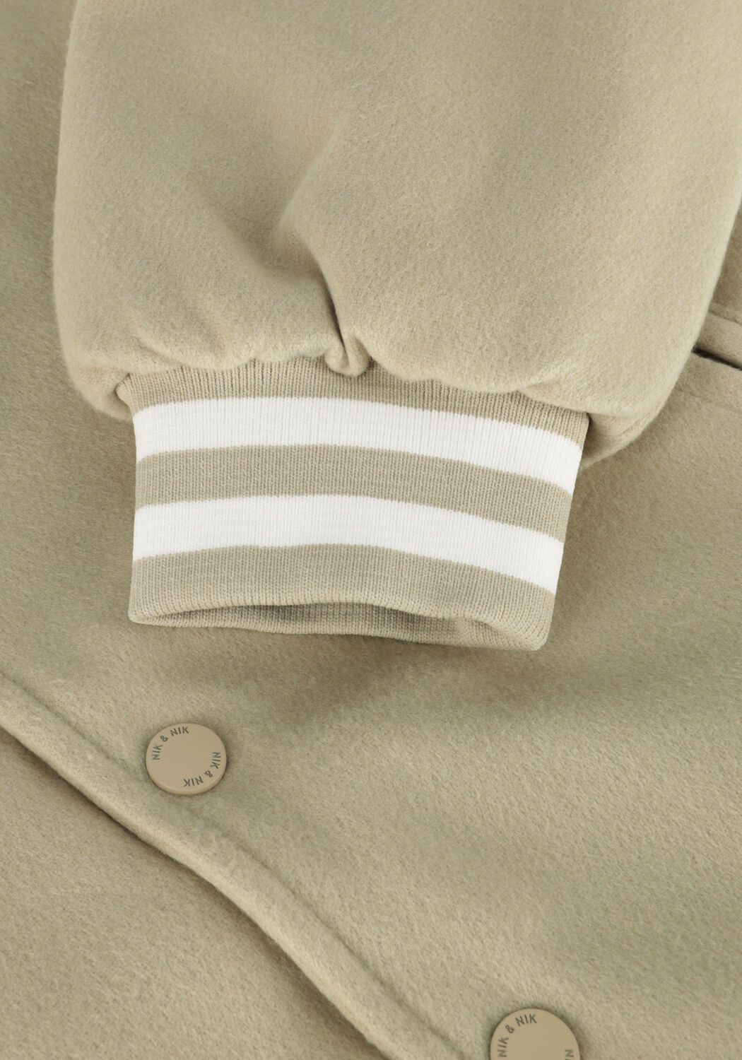 Sand NIK & NIK Jack CHAMPION JACKET - large