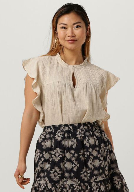 Sand BY-BAR Blusen DANEE SLUB BLOUSE5 - large