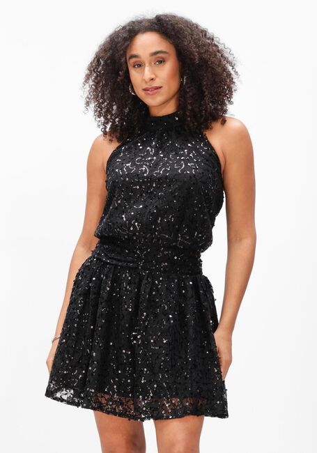 Schwarze NEO NOIR Minikleid AZERA LACE DRESS - large