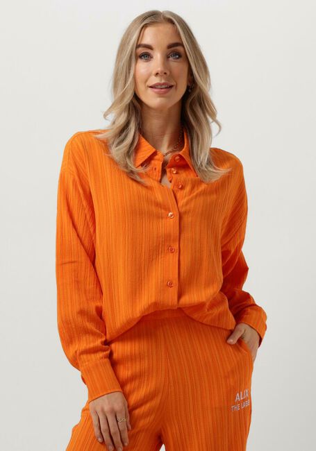 Orangene ALIX THE LABEL Blusen LADIES WOVEN KRINKLE BLOUSE - large