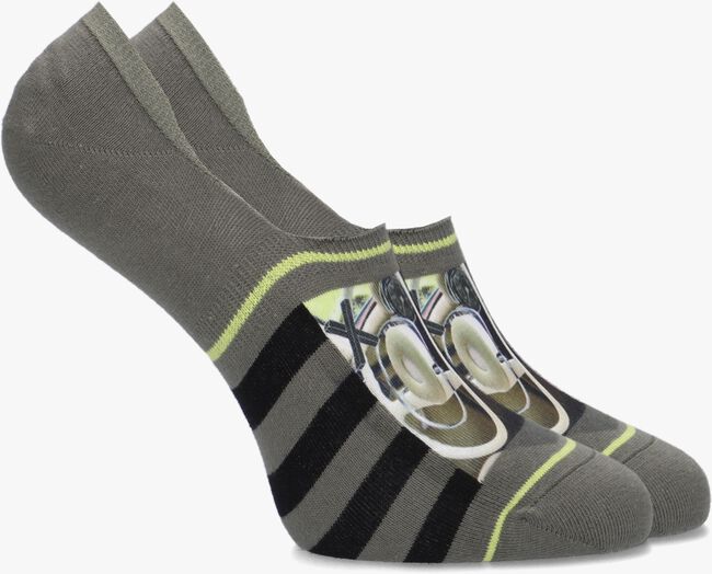 Graue XPOOOS Socken DASHBOARD INVISIBLE - large