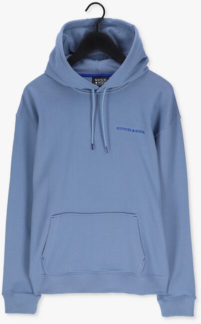 Blaue SCOTCH & SODA Sweatshirt UNISEX HOODIE - large