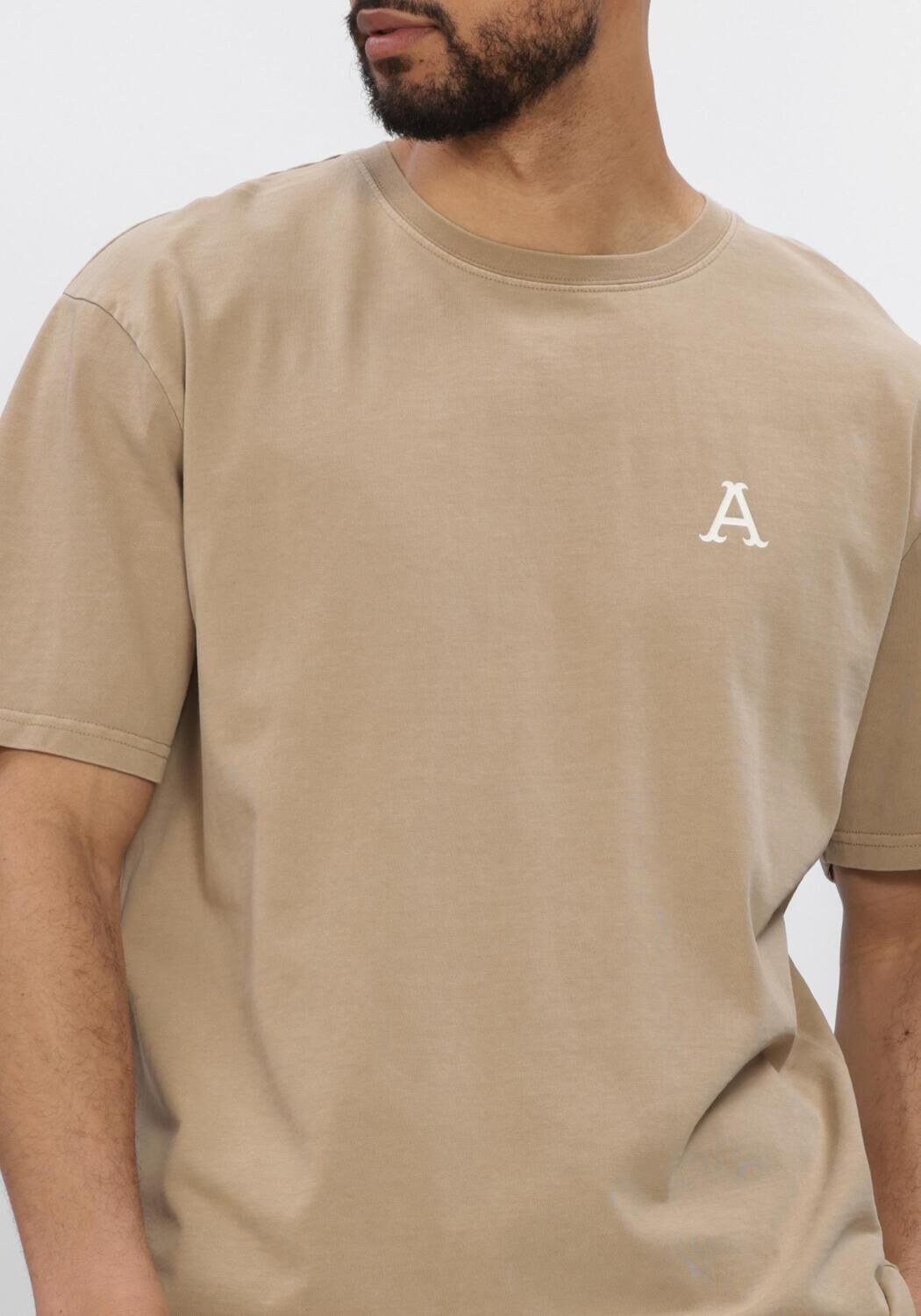 Sand ANERKJENDT T-shirt AKVILLADS SUN PRINT SS TEE - large