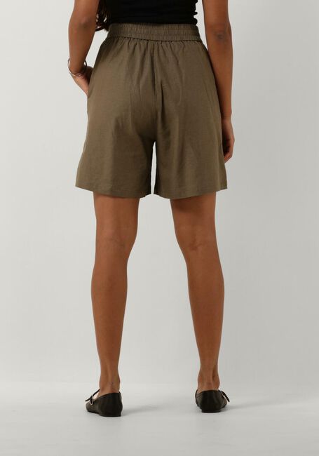 Khaki GESTUZ Hosen LIZAGZ LINEN HW SHORTS - large