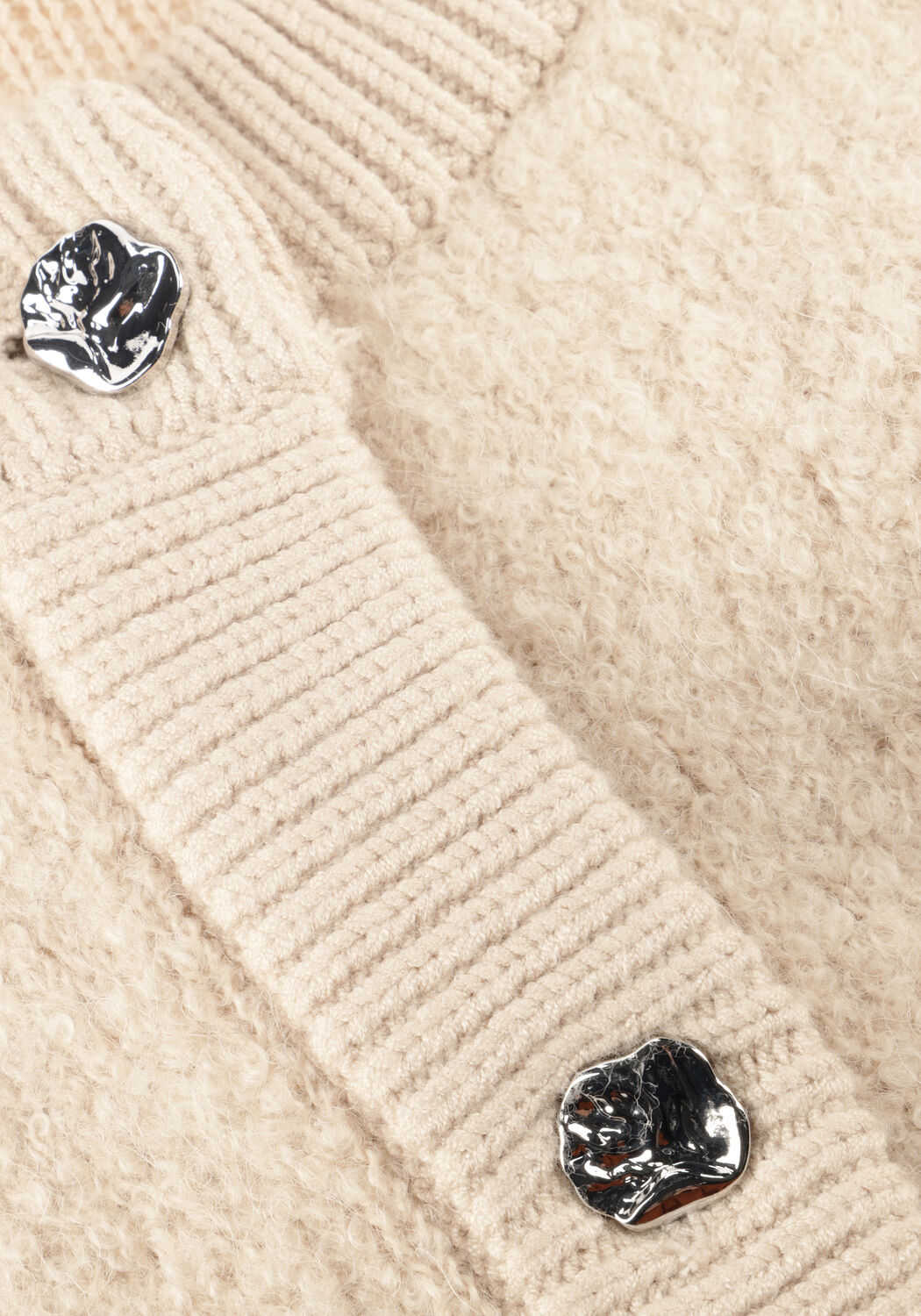 Creme MSCH COPENHAGEN Pullover MSCHNERIDA KNIT JACKET - large