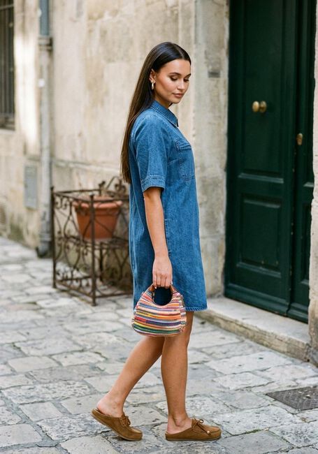 Blaue BY-BAR Minikleid PHILIPE DRESS - large