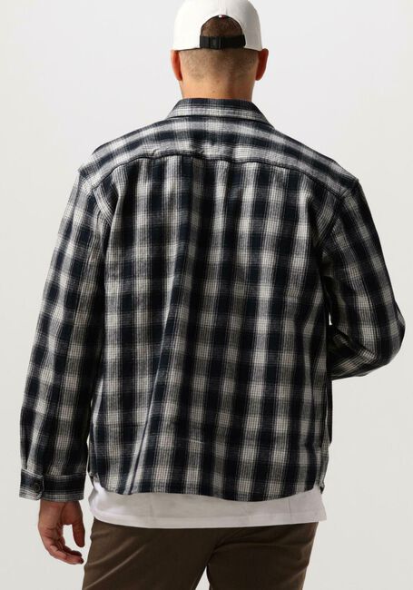 Dunkelblau SELECTED HOMME Overshirt SLHLOOSEMASON-FLANNEL OVERSHIRT W NOOS - large