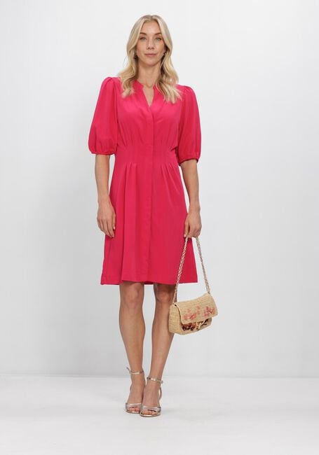 Goldfarbene MSCH COPENHAGEN Kleider MSCHMALANIE 2 4 SHIRT DRESS - large