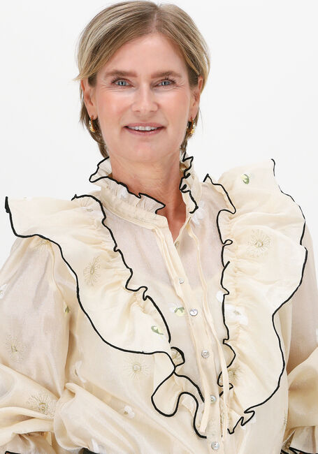 Ecru BRUUNS BAZAAR Blusen MARGUERIT ELEONORA - large