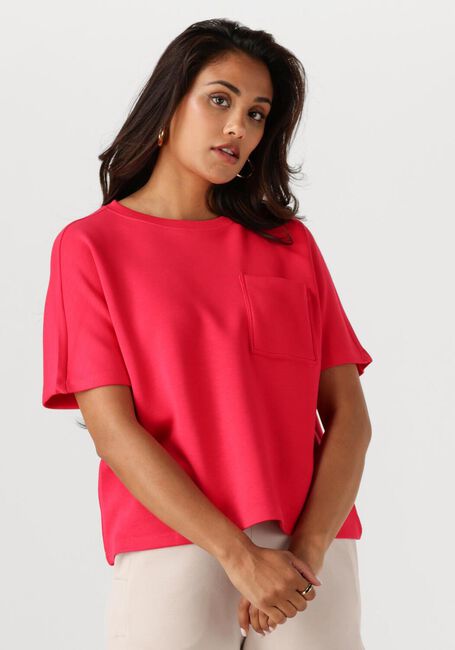 Rote MSCH COPENHAGEN Top MSCHHARISSA IMA Q SS SWEATSHIRT - large