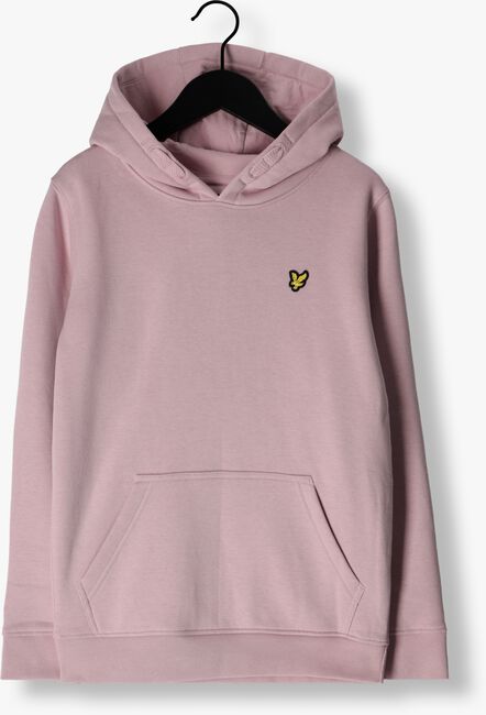 Hell-Pink LYLE & SCOTT Pullover CLASSIC OTH HOODY FLEECE - large
