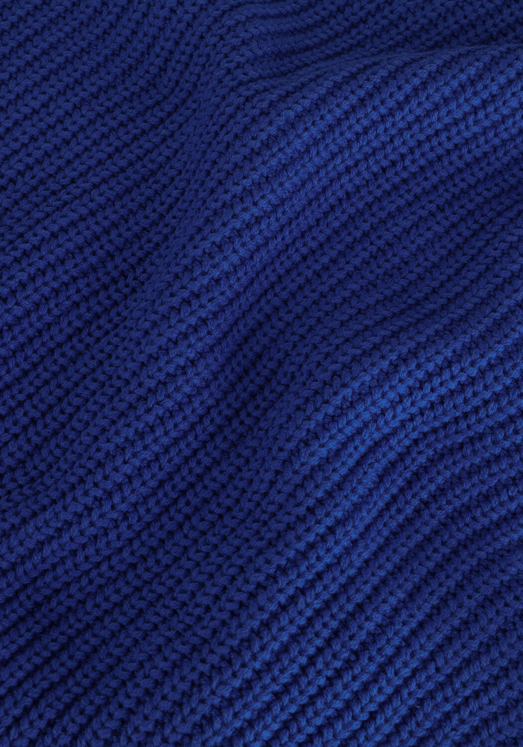 Blaue ANOTHER LABEL Minikleid MYRA KNITTED PULL L/S - large