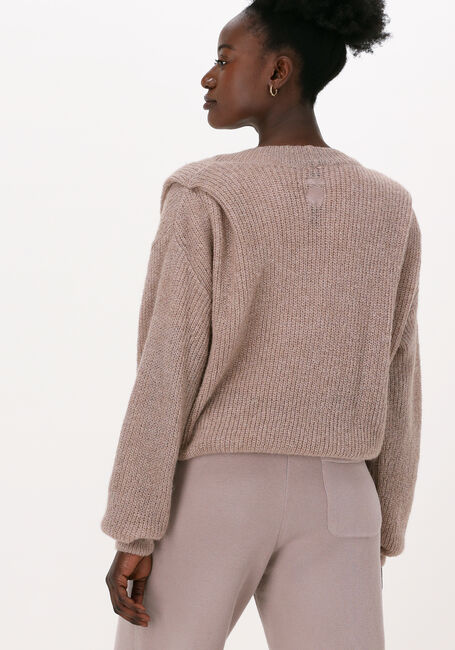 Taupe 10DAYS Pullover BIG SHOULDER SWEATER - large