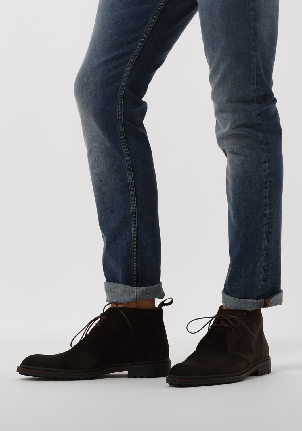 Braune VAN BOMMEL Schn&uuml;rschuhe SBM-50007 - large