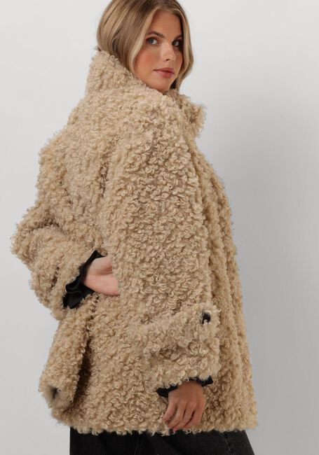 Beige CO'COUTURE Teddy-Jacke TEDDY MIX JACKET - large