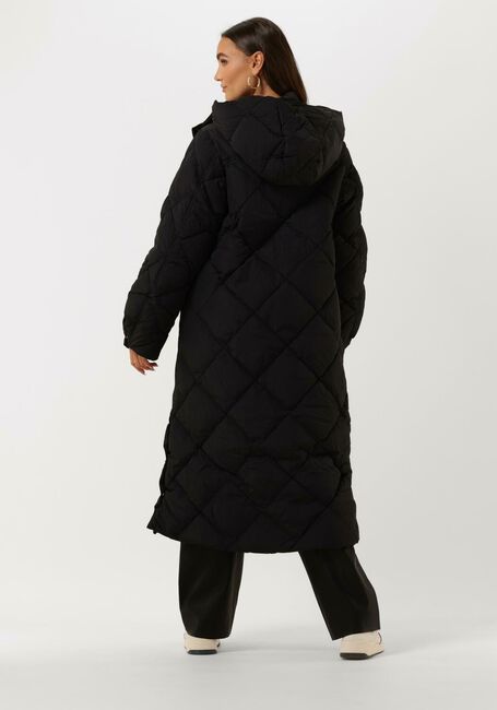 Schwarze OBJECT Wattierte Jack JALLY DOWN COAT 123 - large
