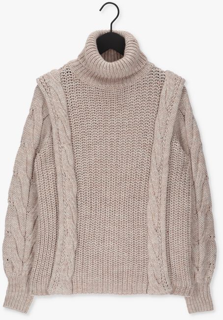 Beige OBJECT Pullover EVERLY L/S KNIT PULLOVER - large