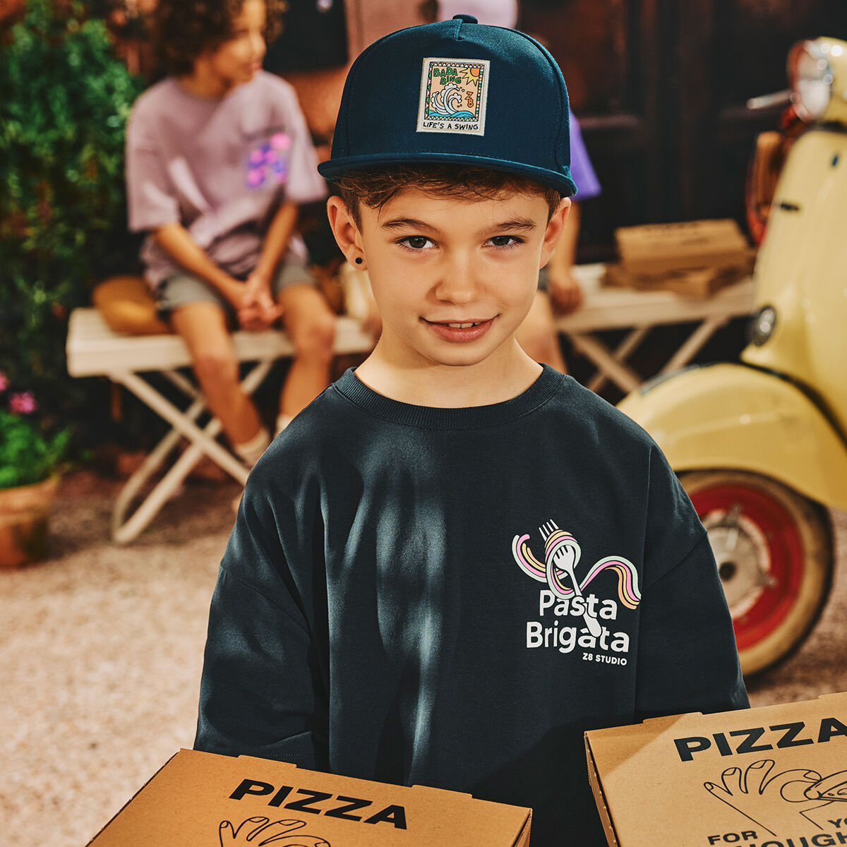 Dunkelblau Z8 Kappe MASSIMO - large