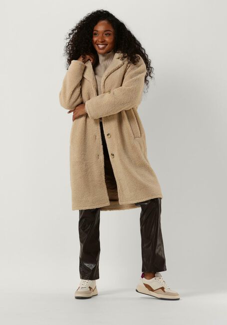 Ecru SELECTED FEMME Teddy-Jacke LANA TEDDY COAT B - large