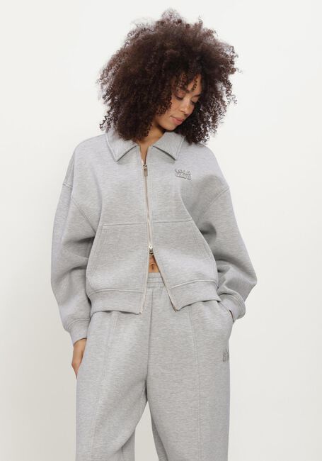 Graue THE LOLA CLUB Sweatshirt LOIS ZIP THROUGH - large