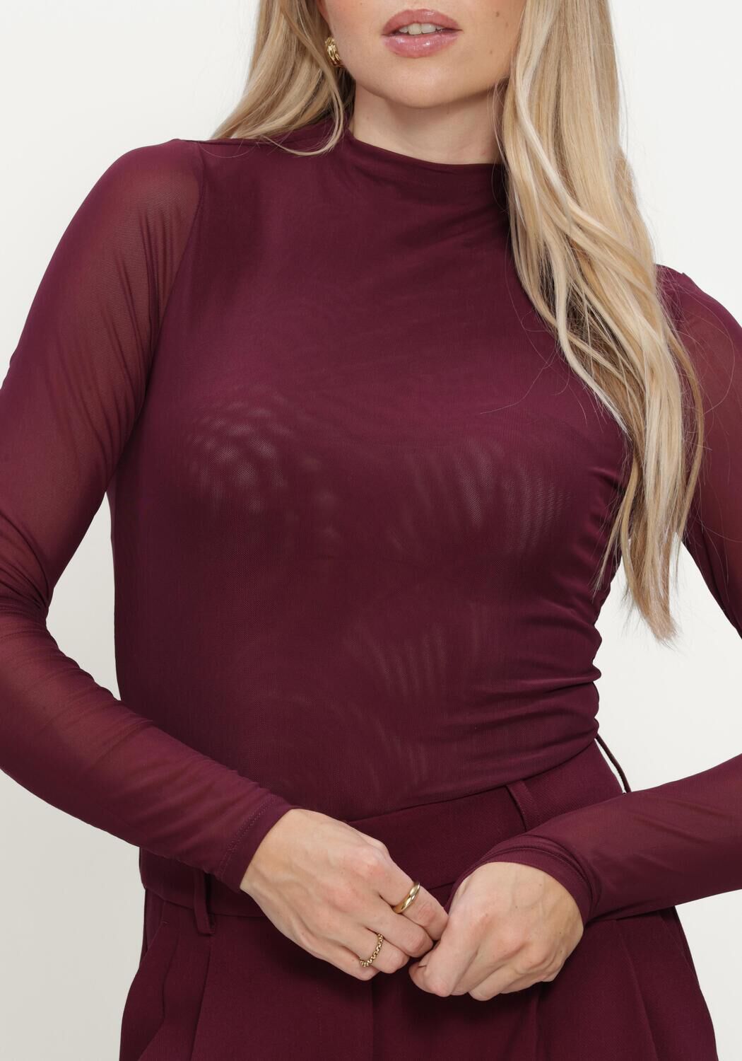 Bordeaux FREEBIRD Top TALLY - large