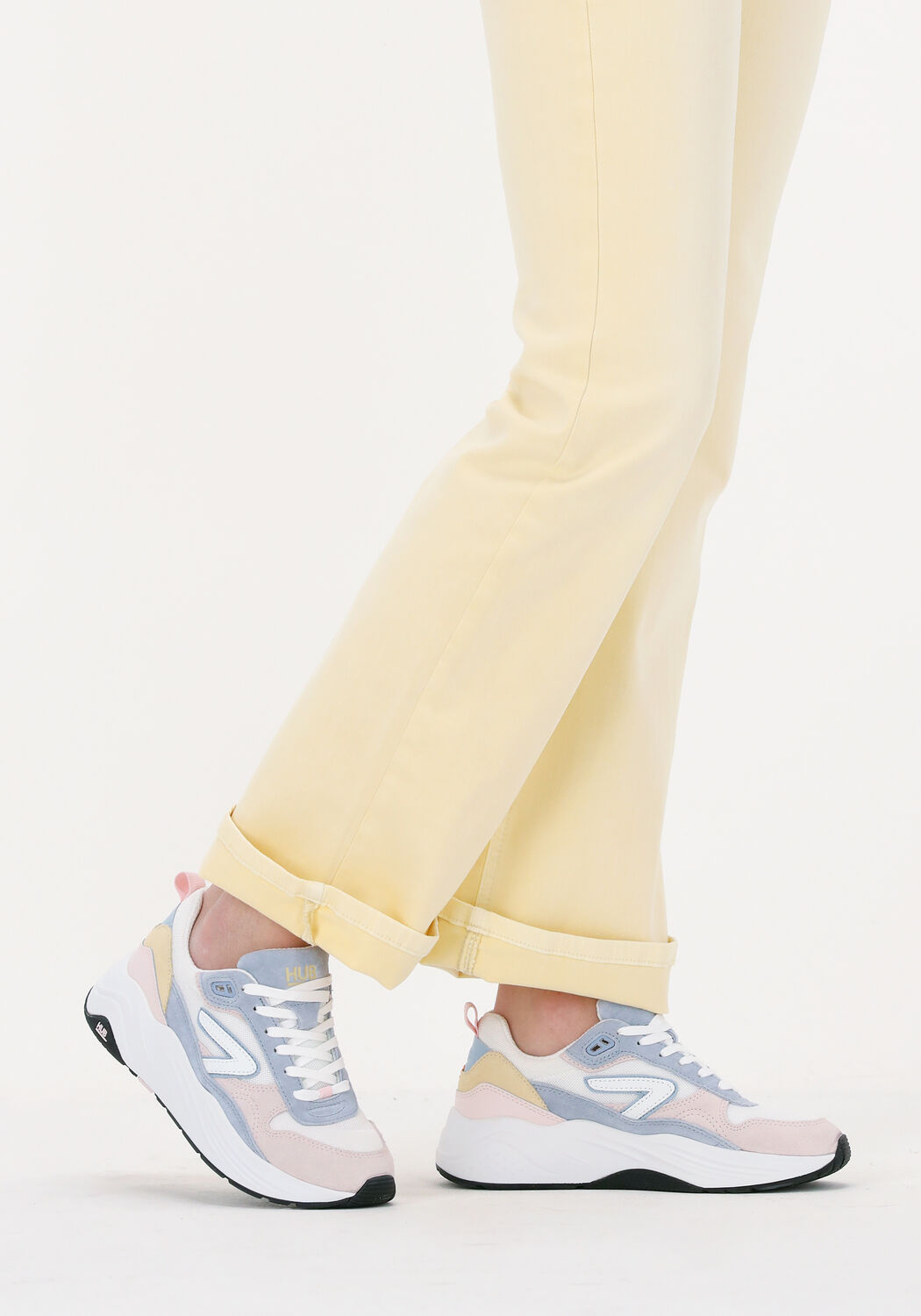 Blaue HUB Sneaker Low GLIDE-Z - large