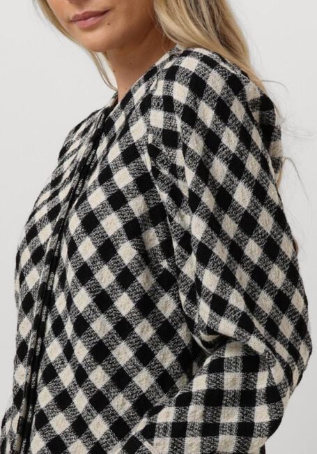 Schwarze RUBY TUESDAY Strickjacke MEIJA BLIND PLACKET TOP - large