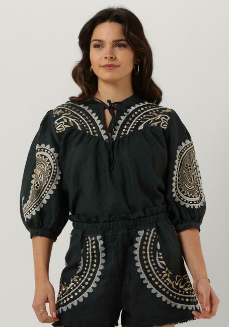 Schwarze GREEK ARCHAIC KORI Blusen 240141 - large