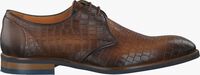 Cognacfarbene OMODA Business Schuhe 8400 - medium