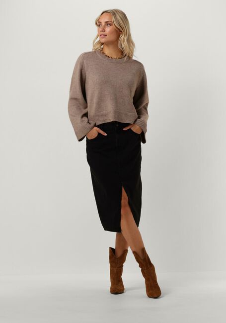 Beige CO'COUTURE Pullover MAJA CROP O KNIT - large
